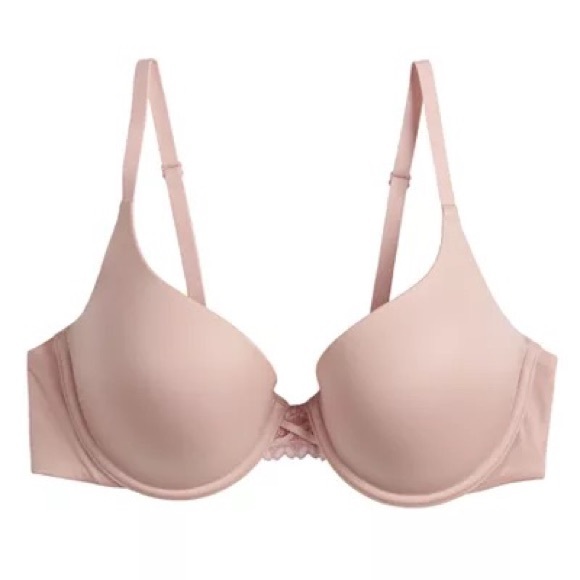 💥 SALE NWT No Poke No Pinch Push-Up Bra in Deep Maroon - Picture 7 of 10